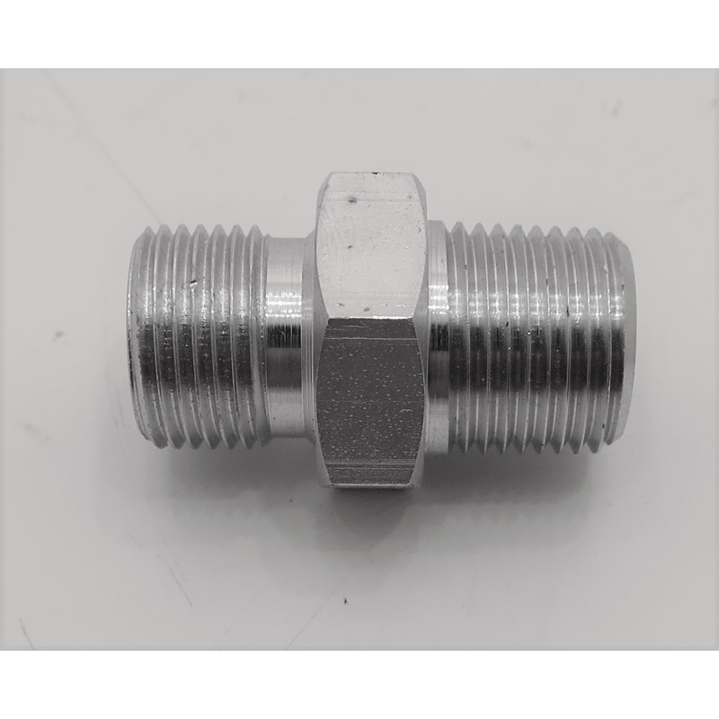 3/8 BSP x 3/8 NPT M/M ADAPTOR